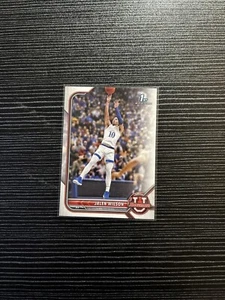 2021-22 Bowman University - #3 Jalen Wilson (RC) - Picture 1 of 2