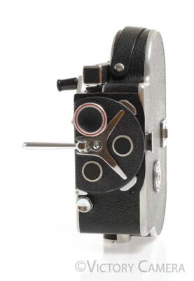 Cuerpo de cámara fotográfica doble Bolex H-8 H8 de 8 mm [EXC+] Foto 1 de 4