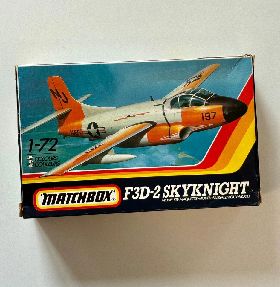 F3D-2 SKYKNIGHT  1/72 MATCHBOX  AEREO  MODELLINO - Immagine 1 di 1