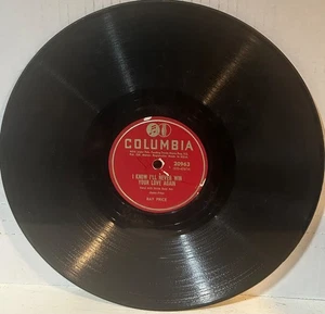 RAY PRICE COLUMBIA 20963 I Know I'll Never Win/The Road Of No Return COUNTRY 78 - Picture 1 of 2