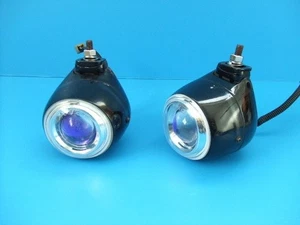 PIAA 959 12cm Projector Fog Lamp H3 Bulb Up Mount Round Vintage Off-Road Classic - Picture 1 of 10