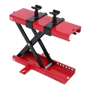 Motorcycle Lift Scissor Jack With Crank Handle Adjustable Height 3.8 To 15.8 HLF - Picture 1 of 12