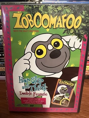 Zoboomafoo - Hop, Skip And Think Double Feature (2002 DVD) ¡Envío Gratis Canadá! Foto 1 de 2