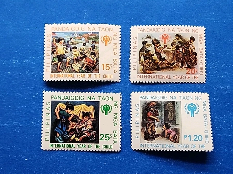 Estampillas de Filipinas, Scott 1431-1434 conjunto completo MNH Foto 1 de 1