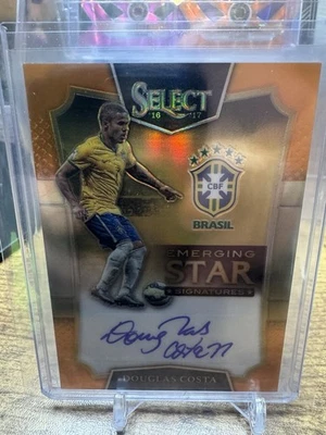 2016-17 Select Emerging Stars Signature Orange /75 Auto - Douglas Costa  - Image 1 of 4