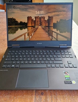 HP OMEN 15-en1023nl gaming PC nero 15.6", Ryzen 7 5800H, RTX 3060, 16GB, 1TB - Immagine 1 di 4