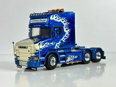 WSI truck models, Scania 4 Torpedo Topline  6X2  , THURHAGENS - Image 1 of 4
