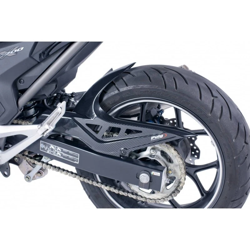 GUARDABARROS TRASERO PUIG PARA HONDA NC700X 12-13 CARBONO LOOK Foto 1 de 1