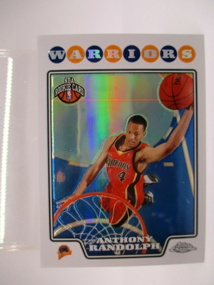 2008-09 Topps Chrome Refractors #193 Anthony Randolph RC WARRIORS - Image 1 of 1