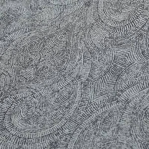 Ancient Damask Jacquard Fabric By The Yard, Jacquard Weave Fabric, Abstract - Picture 1 of 9