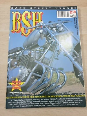Back Street Heroes Issue 199 Nov 2000 International Custom Motorcycle Magazine - Image 1 of 4