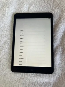 Apple iPad Mini 1st Gen 16GB 9.3.5 SPACE GRAY WiFi Only - Picture 1 of 2