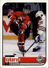 1998-99 UD Choice Devils Hockey Card #112 Petr Sykora