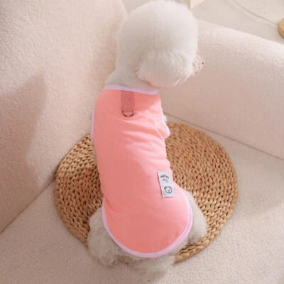 Pet Mesh Design Breathable Vest With Traction Buckle Summer Pet Clothes XS-2XL ↔ - Image 1 of 4
