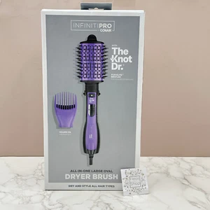 Cepillo secador ovalado grande Infiniti Pro Conair The Knot Dr. todo en uno - sellado - Imagen 1 de 5