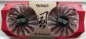 Cooler Fan Replacement Parts for Geforse GTX760 Graphics Card - Picture 1 of 3
