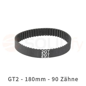 GT2 correa dentada cerrada 180 mm 90 dientes correa cerrada impresora 3D CNC 2GT - Imagen 1 de 3