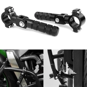 1 Pair Adjustable Frame Bar Footpegs Kit Fit For HONDA MSX-GROM 125 2013-2024 - Picture 1 of 14