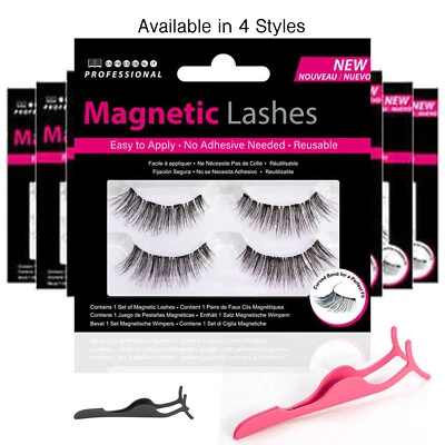 FLIXX LASHES Profi Magnetische Wimpern - Wispy Fake False Lashes + Applikator Option
