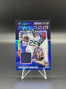 HASSAN HASKINS 2022 DONRUSS OPTIC ROOKIE PHENOM PULSAR PRIZM RC - Picture 1 of 2