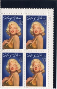 Scott #2967 Marilyn Monroe Plate Block of 4 Stamps - MNH #3 - Picture 1 of 1