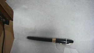 1959 Sheaffer Lifetime Imperial Fountain Pen, Black Cap and Barrel, 14K inlay ni - Picture 1 of 4