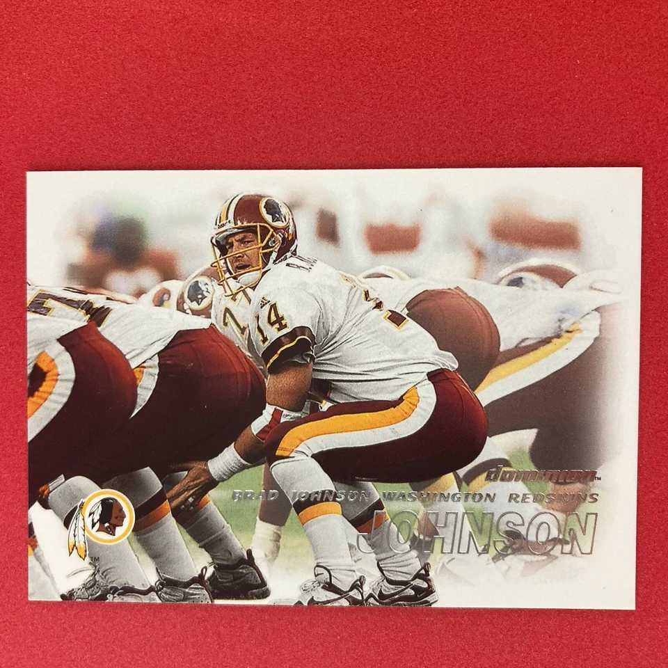 Brad Johnson 2000 Skybox Dominion Card #43 NFL Washington Redskins - Image 1 of 2