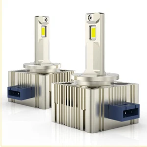 2PCS LED Headlight Bulb D1S D1R High Low Beam HID Xenon Conversion Kit 24000LM - Picture 1 of 8