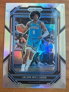 Jalen Williams Rookie 2022-23 Panini Prizm #246 Silver Prizm (RC) Thunder - Foto 1 di 2