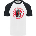 St Georges Day For Queen & Country England Męska koszulka baseballowa S/S