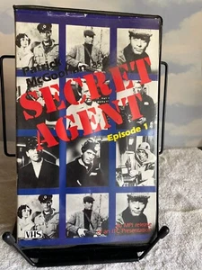 SECRET AGENT EPISODE #1 McGOOHAN VHS 1985 Clamshell "Battle of the Cameras" - Picture 1 of 5