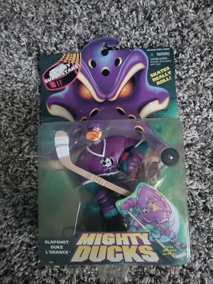 Slapshot Duke L'Orange 1996 nuevo (Mighty Ducks de colección, Mattel) Foto 1 de 2