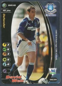 WIZARD OF THE COAST-2001/02 #090-EVERTON-DAVID WEIR