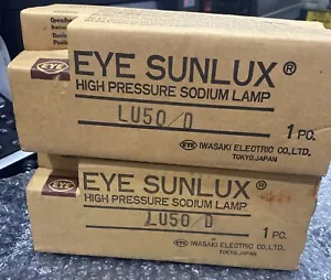2 Pack - Eye Sunlux Hps 50W LU50/Metal Halide Lamp NOS - W1 - Picture 1 of 2