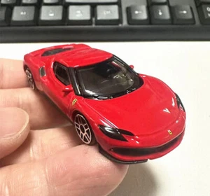 Metal Model Boy Car Toy Sports Car Bburago Diecast Luxury 1:64 Ferrari 296 GTB - Picture 1 of 10