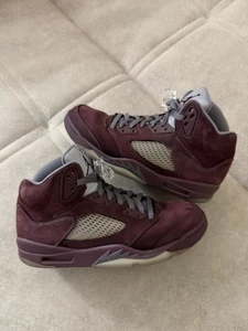 Air Jordan 5 Burgundy purple Retro SE Shoes Mens Size 11.5 DZ4131-600 - Picture 1 of 6