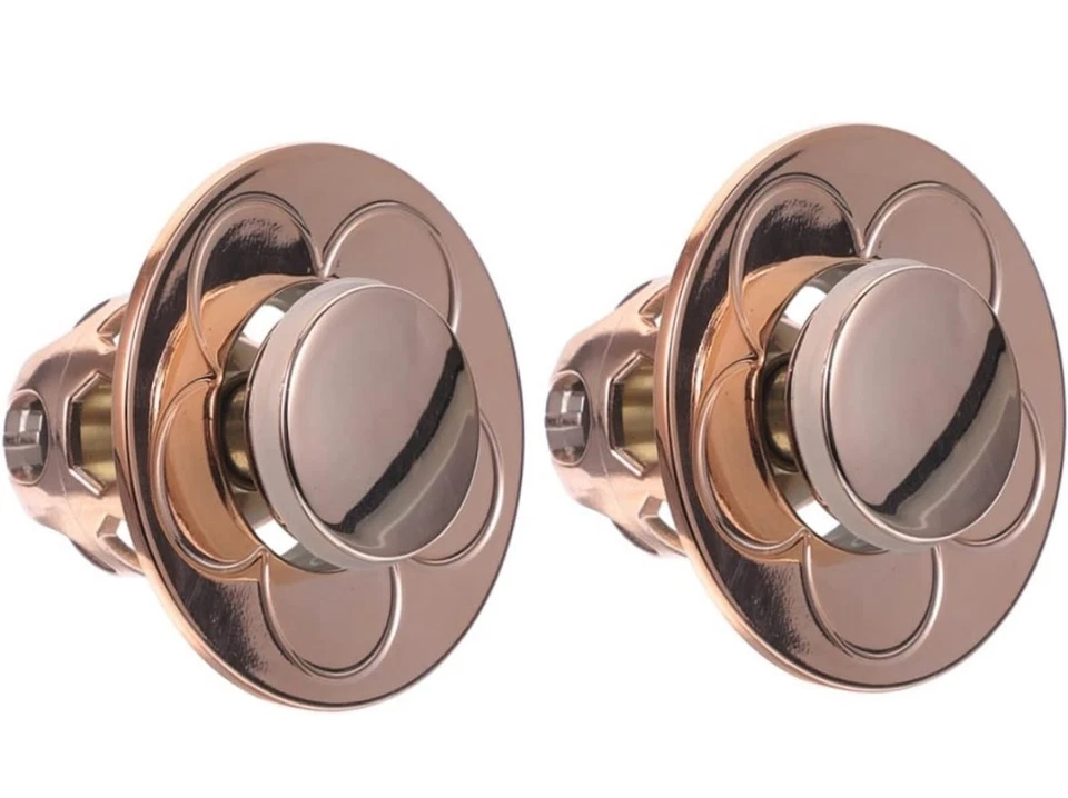 2 piezas Tapón de desagüe y fregadero de bañera Baño Lavabo Drenaje de fregadero de baño  Foto 1 de 4