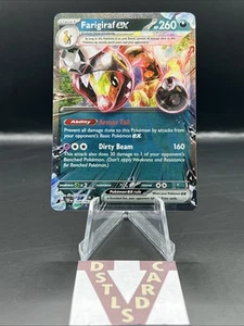 Pokemon Temporal Forces – FARIGIRAF EX 108/162 - Imagen 1 de 3