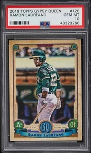2019 Topps Gypsy Queen Ramon Laureano ROOKIE #120 PSA 10 - Picture 1 of 2