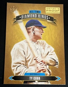 2020 Panini All-Time Diamond Kings Ty Cobb Artist’s Proof Gold /49 #ATDK-20 - Picture 1 of 3
