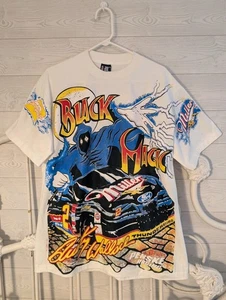 NASCAR AOP Shirt Rusty Wallace Black Magic Rap Tee Reproduktion 2XL - Bild 1 von 11
