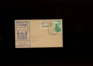 Suva Fiji 1951 Health Stamps Fiji FDC - Picture 1 of 1