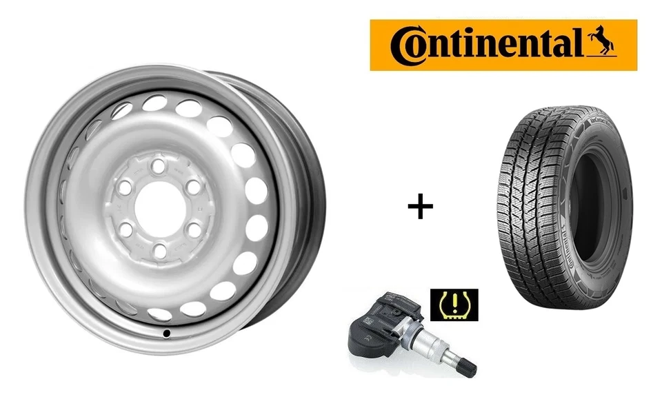 Winterräder Ford Tourneo Custom NXN NEU ab 11.23 Felgen Conti Winterreifen RDKS - Bild 1 von 1