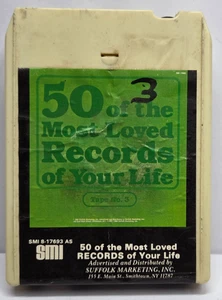 1984 50 Of The Most Loved Records Of Your Life Tape No. 3 8-Track TESTED READ - Picture 1 of 4