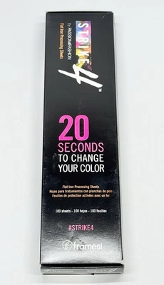 Framesi Strike 4 Flat Iron Processing Sheets (100 sheets) - Image 1 of 2