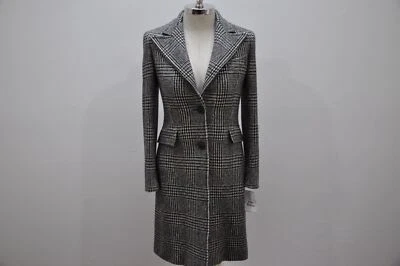 Ralph Lauren коллекции фиолетовый ярлык шерсти и кашемира клетку Куртка Пальто 2 - Изображение 1 из 4