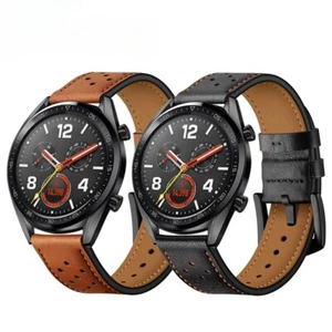 22mm Width Pu Leather Replacement Bracelet Strap For Huawei Watch GT/Huawei - Picture 1 of 5