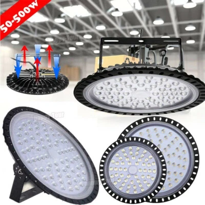 CATINBOW UFO LED High Bay Light 100W 200W 300W 500W Warehouse Led Lamp Garage Shop Light
