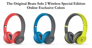 BEATS BY DR. DRE SOLO 2 WIRELESS ON-EAR KOPFHÖRER M. POP FARBEN B0534 SOLO2WL - Bild 1 von 49