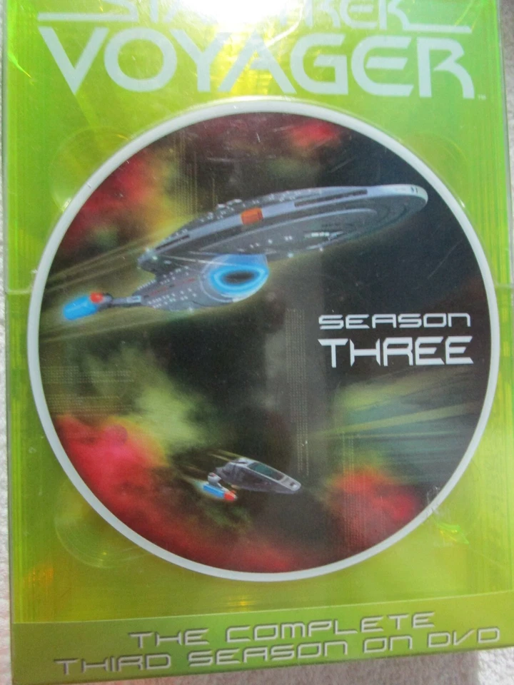 Star Trek: Voyager - The Complete Third Season (DVD, 2004, 7-Disc Box Set) NEW - Image 1 of 1